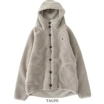 GYMPHLEX 후드 부착 보아 플리스 자켓