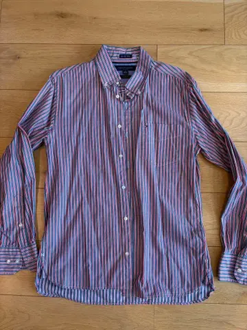 TOMMY HILFIGER 스트라이프 셔츠 M