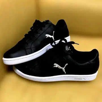 PUMA 블랙 캐주얼 스니커즈 미사용 새상품 26cm