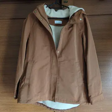 PLST 브라운 마운틴 파카