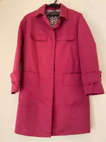 BODY DRESSING Deluxe 핑크 트렌치코트 38