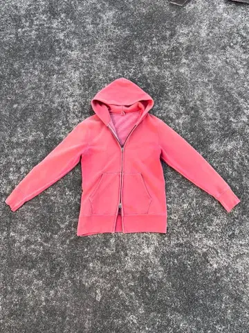 러셀 더블 지퍼 후드티 페이드감