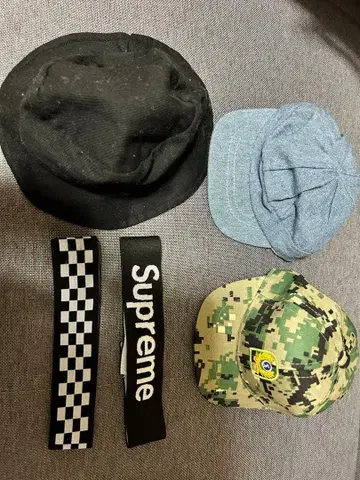 인형용 모자 세트