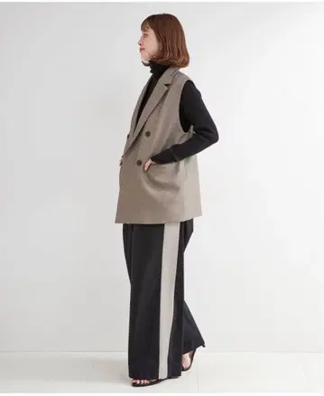 미사용 새상품 B.C stock 코튼 나일론 트랙 팬츠 프레임워크