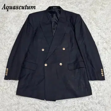 [ 새상품급 ] Aquascutum 프레피 더블 자켓 블레이저 98AB6