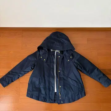 NATURAL BEAUTY BASIC 네이비 마운틴 후드티