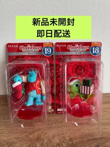 디즈니 해피 복권 마이크 샐리 오너먼트 제일복권 크리스마스