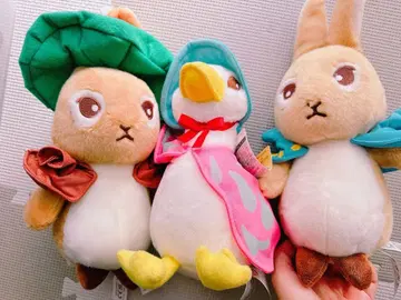 코스튬 봉제 인형 3체 세트