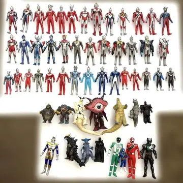 울트라맨 괴수 소프트 비닐 52개 + 4개 덤 포함