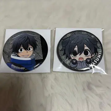 도겐안키 로손 캔뱃지 요도카와 마스미 2개 세트