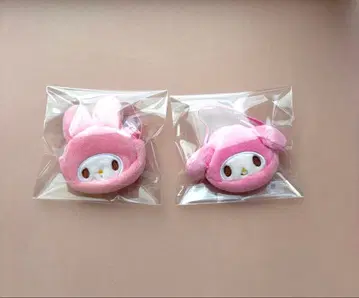 산리오 마이멜로디 시크릿 봉제 인형용 미니백 2세트