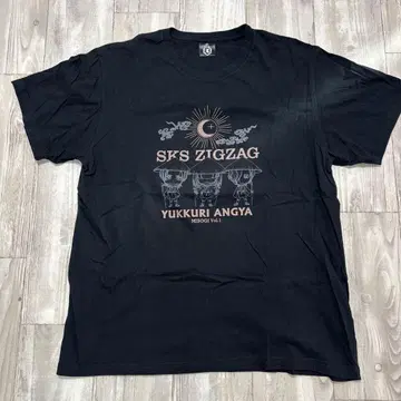 신천지 개벽 집단 지그재그 SKS ZIGZAG 티셔츠 XXL