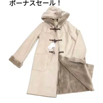 nano universe 무스탕 후드 부착 코트 택 포함 새상품