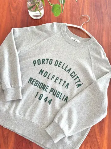 저널 스탠다드 리룸 2023 래글런 슬리브 로고 맨투맨