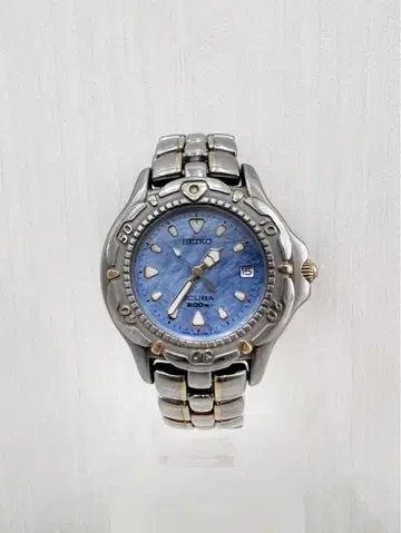 SEIKO SCUBA 손목시계 티타늄 200m 방수 7N35-6120
