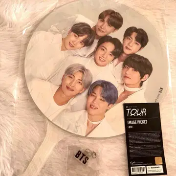 BTS TOUR IMAGE PICKET 부채