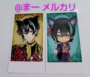 악마 집사와 검은 고양이 아쿠네코 난자타운 인스턴트풍 포토카드 베렌