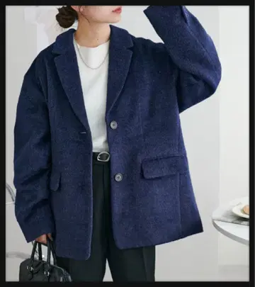 Discoat 울라이크 테일러드 자켓