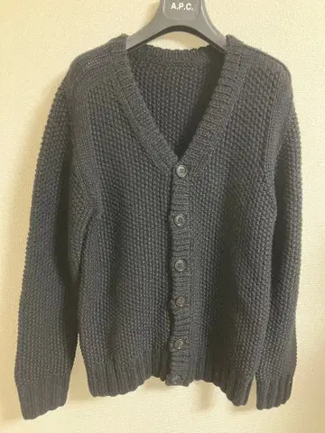 SOPHNET. 블랙 니트 가디건