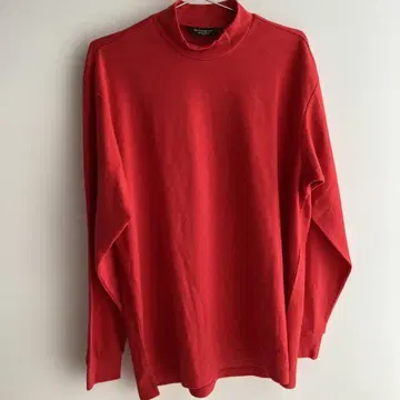 Munsingwear 레드 긴팔 티셔츠 LL