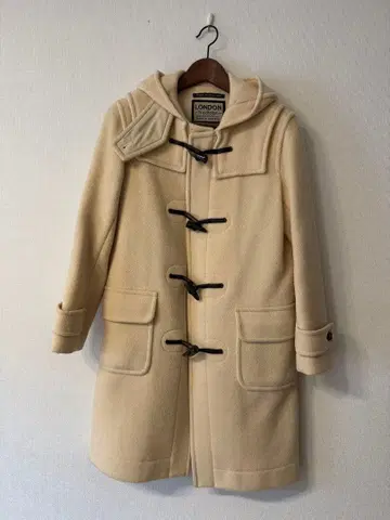 LONDON Tradition 후드 부착 더플 코트