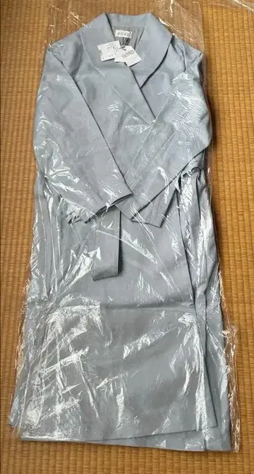 PLST 그레이 롱 코트 S 사이즈