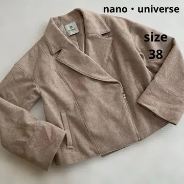 새상품급 nano universe 나노 유니버스 라이더스 자켓 코트