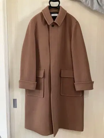 그라프 페이퍼 graphpaper 울 코트 카멜