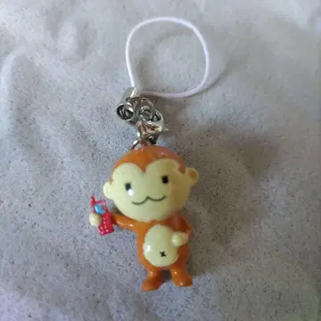 [ 헤이세이 레트로 ] 여보세요 몽키 미니 스트랩 Y2K 당시 물건