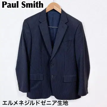 [ 새상품급 ] 폴스미스 런던 제냐 원단 테일러드 자켓 M 네이비