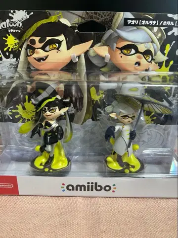 Splatoon amiibo 아오리 반딧불이 세트