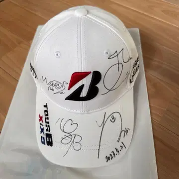 Bridgestone TOUR B XXS [ 친필 사인 ] 캡