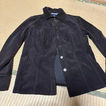 CARO O CRUZ 다크 브라운 테일러드 자켓