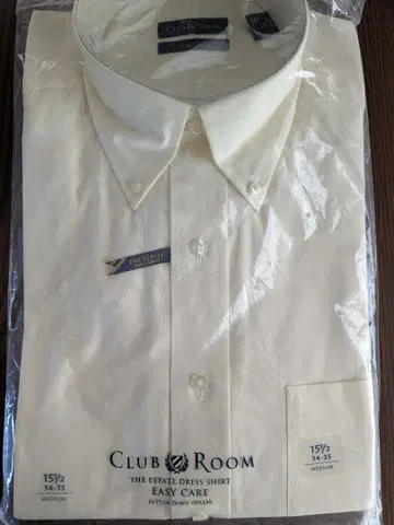 CLUB ROOM 이지케어 버튼 다운 셔츠 M 사이즈