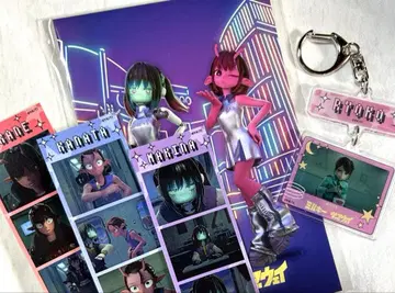 프리즘풍 씰 아크릴 키링 밀키웨이 밀서브 엽서