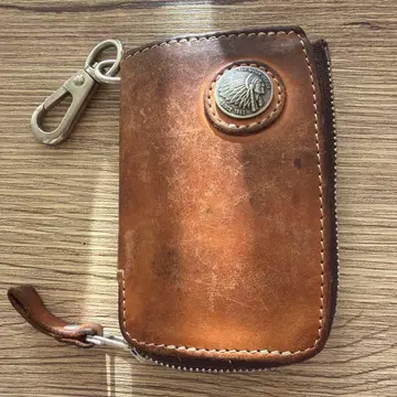 REDMOON 가죽 키케이스 브라운