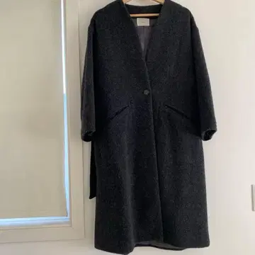 [ IEN A ] 롱 코트 그레이