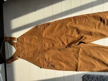 브라운 코튼 오버롤