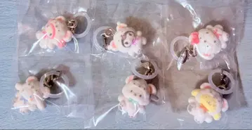 산리오 메지루시 액세서리 ~푹신푹신 스노우~ 키티 마이멜로디 쿠로미