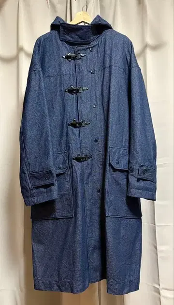 엔지니어드 가먼츠 데님 Fireman Duffle Coat