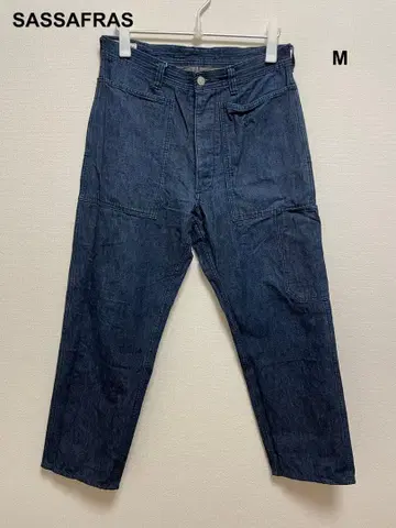 SASSAFRAS 사사프라스 데님 팬츠 랜드 스케이터 팬츠