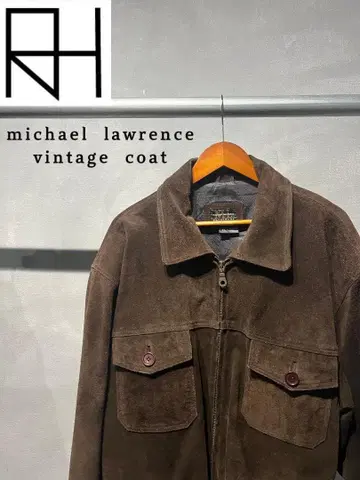 [ 구제 의류 ] michael lawrence 코트 브라운