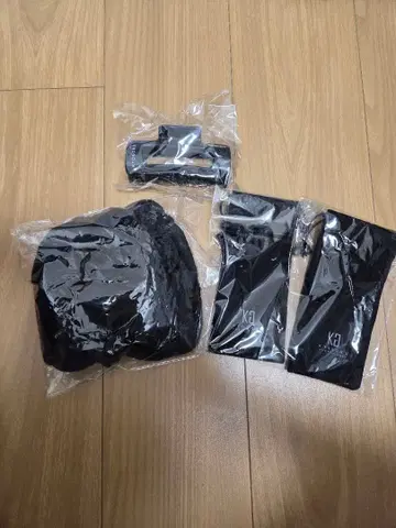 새상품 kyogoku 스크런치, 클립, 카사 2개 합계 4점 묶음 판매