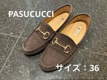 PASUCUCCI 다크 브라운 스웨이드 로퍼