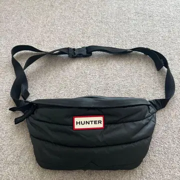 HUNTER 블랙 바디백