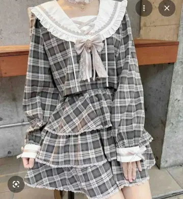 ROJITA 티어드 세일러 셋업