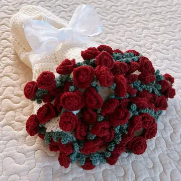 부케 담요 * 핸드메이드