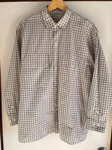 SUMARI Flap Pocket Box Shirt-GRID