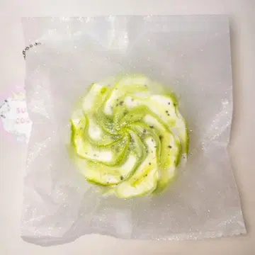 말차 크림 스퀴즈 반짝반짝 봉투