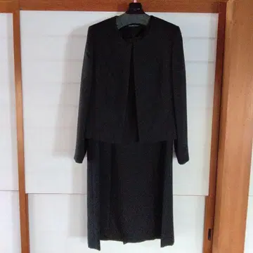 블랙 원피스 수트 노카라 11호